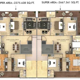 4-BHK-Cluster_Plan_Block-A